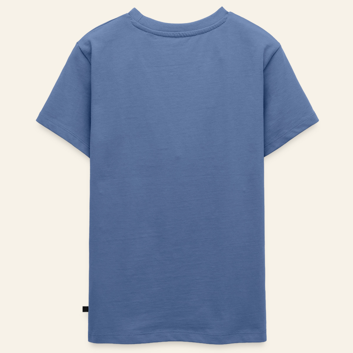 Honig Dealer Teenager T-Shirt in Steinblau – Rückseite ohne Druck
