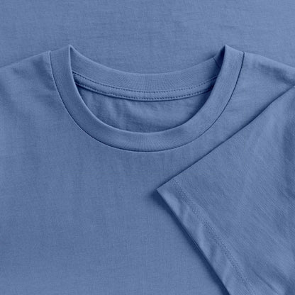 Honig Dealer Teenager T-Shirt in Steinblau – Stoff im Detail