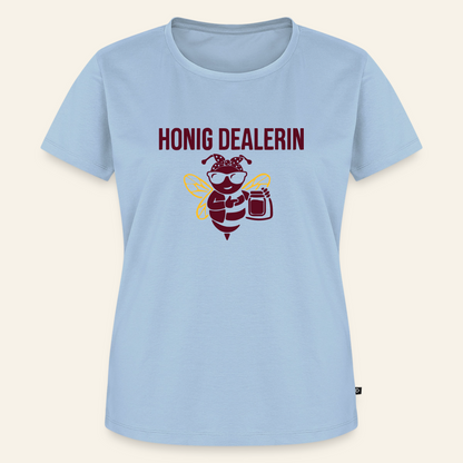Honig Dealerin T-Shirt in Hellblau – Vorderseite