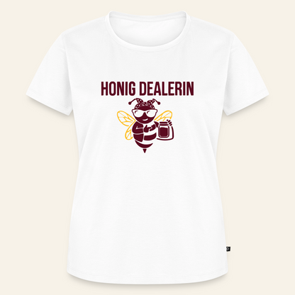 Honig Dealerin T-Shirt in Weiß – Vorderseite