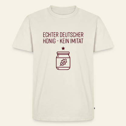 Honig Pur T-Shirt in Naturweiß – Vorderseite
