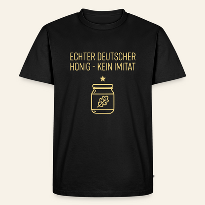 Honig Pur T-Shirt in Schwarz – Vorderseite