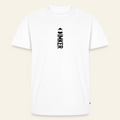 IMKER Code Alpha T-Shirt in Weiß – Vorderseite