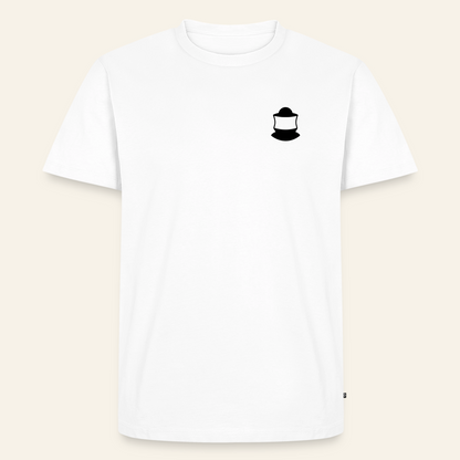 IMKER Code Bravo T-Shirt in Weiß – Vorderseite