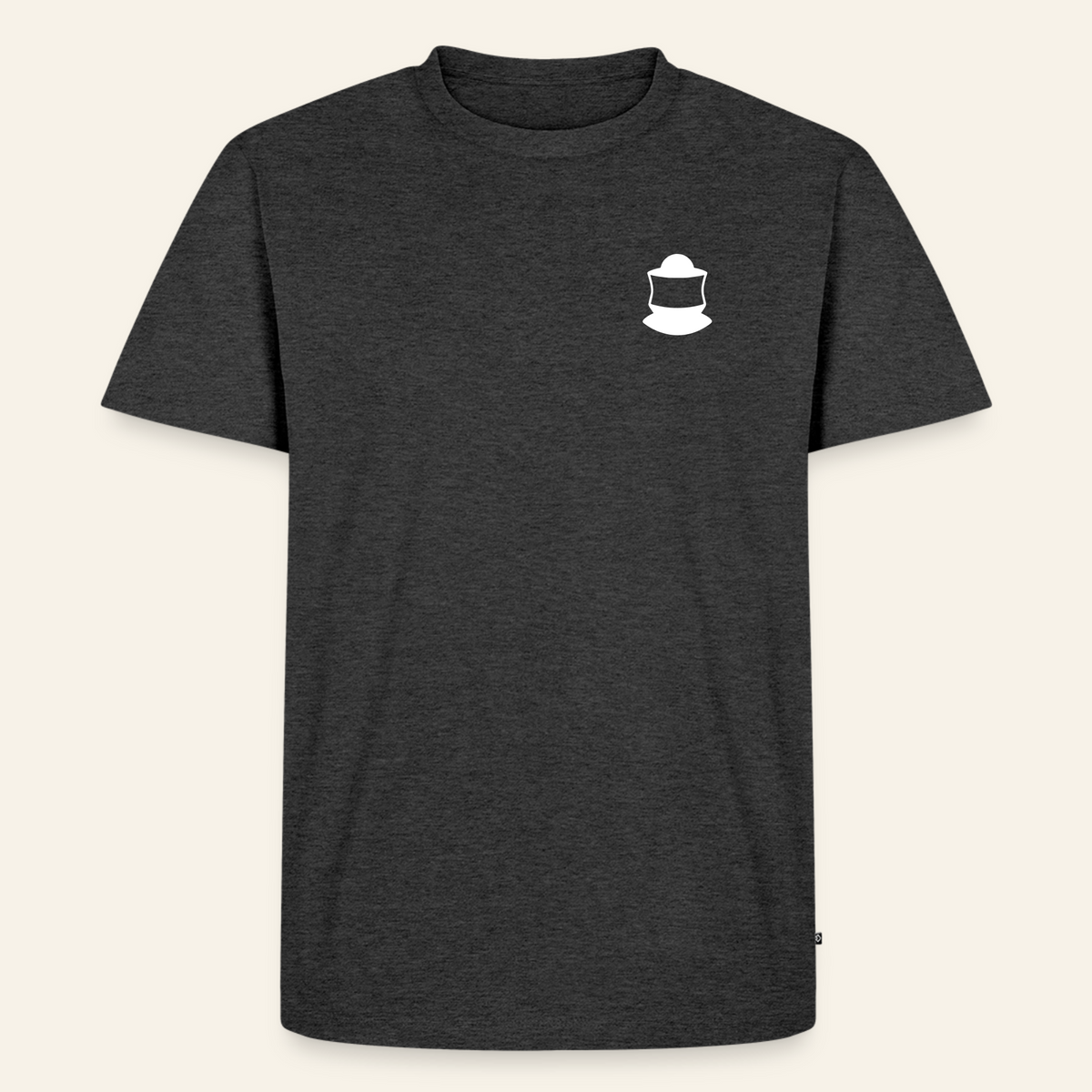 IMKER Code Bravo T-Shirt in Anthrazit – Vorderseite