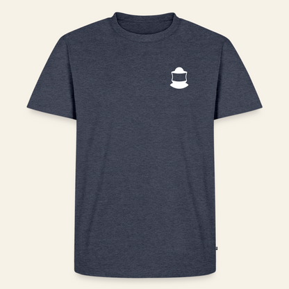 IMKER Code Bravo T-Shirt in Jeansblau – Vorderseite
