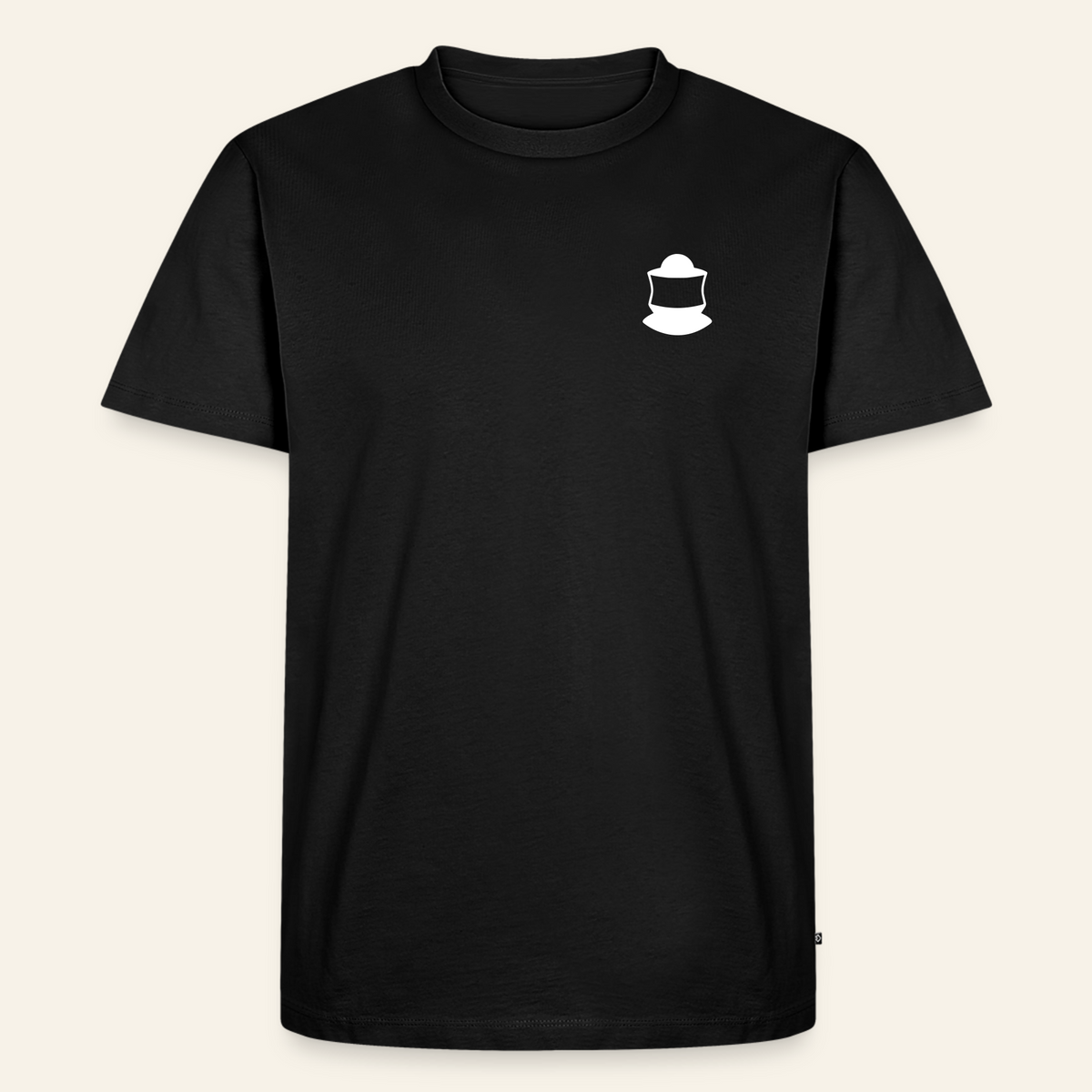 IMKER Code Bravo T-Shirt in Schwarz – Vorderseite
