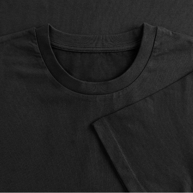 IMKER Code Charlie T-Shirt in Schwarz – Stoff im Detail