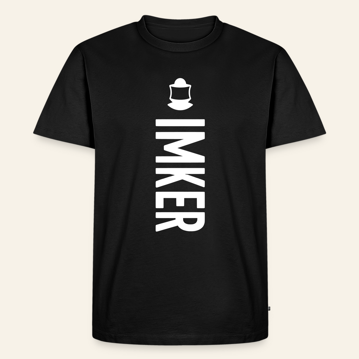 IMKER Code Charlie T-Shirt in Schwarz – Vorderseite