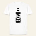 IMKER Code Charlie T-Shirt in Weiß – Vorderseite