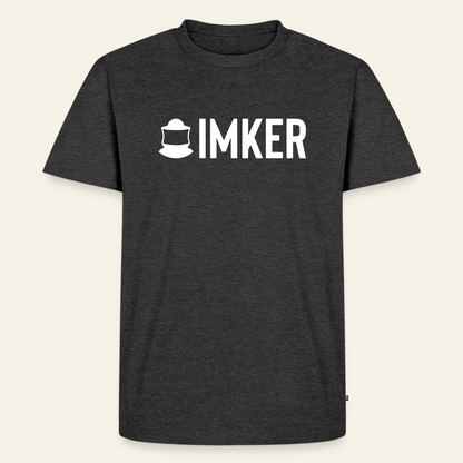 IMKER Code Prime T-Shirt in Anthrazit – Vorderseite
