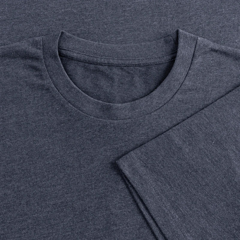 IMKER Code Prime T-Shirt in Jeansblau – Stoff im Detail