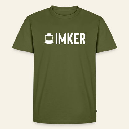 IMKER Code Prime T-Shirt in Khaki – Vorderseite