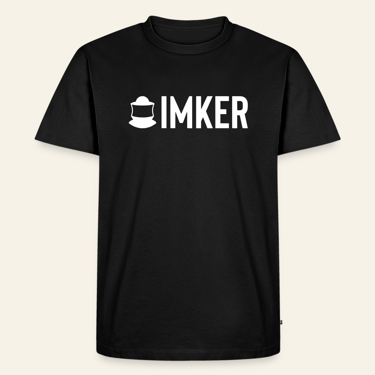 IMKER Code Prime T-Shirt in Schwarz – Vorderseite