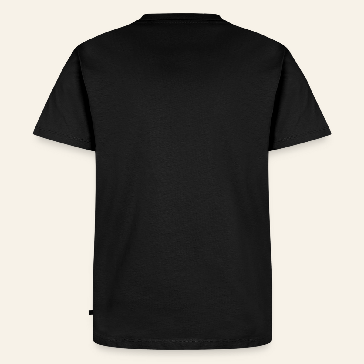 IMKER Code Büro T-Shirt in Schwarz – Rückseite ohne Druck