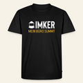 IMKER Code Büro T-Shirt in Schwarz – Vorderseite