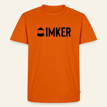 IMKER Code Prime T-Shirt in Orange – Vorderseite