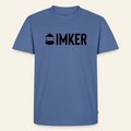 IMKER Code Prime T-Shirt in Steinblau – Vorderseite