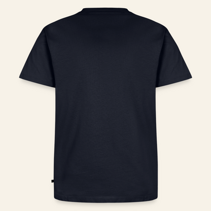 IMKER Dot Stark T-Shirt in Dunkelblau – Rückseite ohne Druck