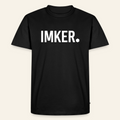 IMKER Dot Stark T-Shirt in Schwarz – Vorderseite
