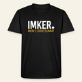 IMKER Dot Zweitbüro T-Shirt in Schwarz – Vorderseite