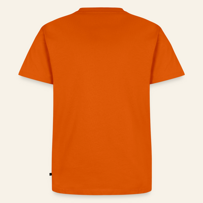 Imker für Morgen T-Shirt in Orange – Rückseite ohne Druck