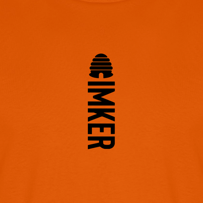 IMKER Hive Alpha T-Shirt in Orange – Druck im Detail