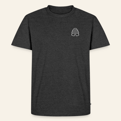 IMKER Hive Bravo T-Shirt in Anthrazit – Vorderseite