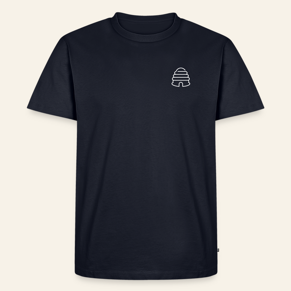 IMKER Hive Bravo T-Shirt in Dunkelblau – Vorderseite