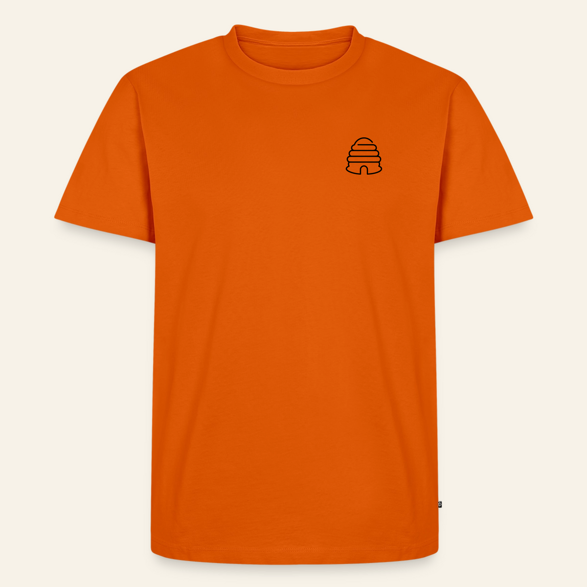 IMKER Hive Bravo T-Shirt in Orange – Vorderseite