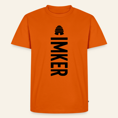 IMKER Hive Charlie T-Shirt in Orange – Vorderseite