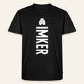 IMKER Hive Charlie T-Shirt in Schwarz – Vorderseite