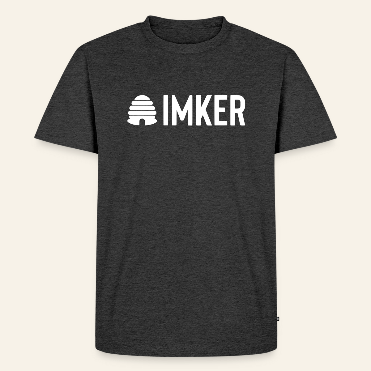 IMKER Hive Prime T-Shirt in Anthrazit – Vorderseite