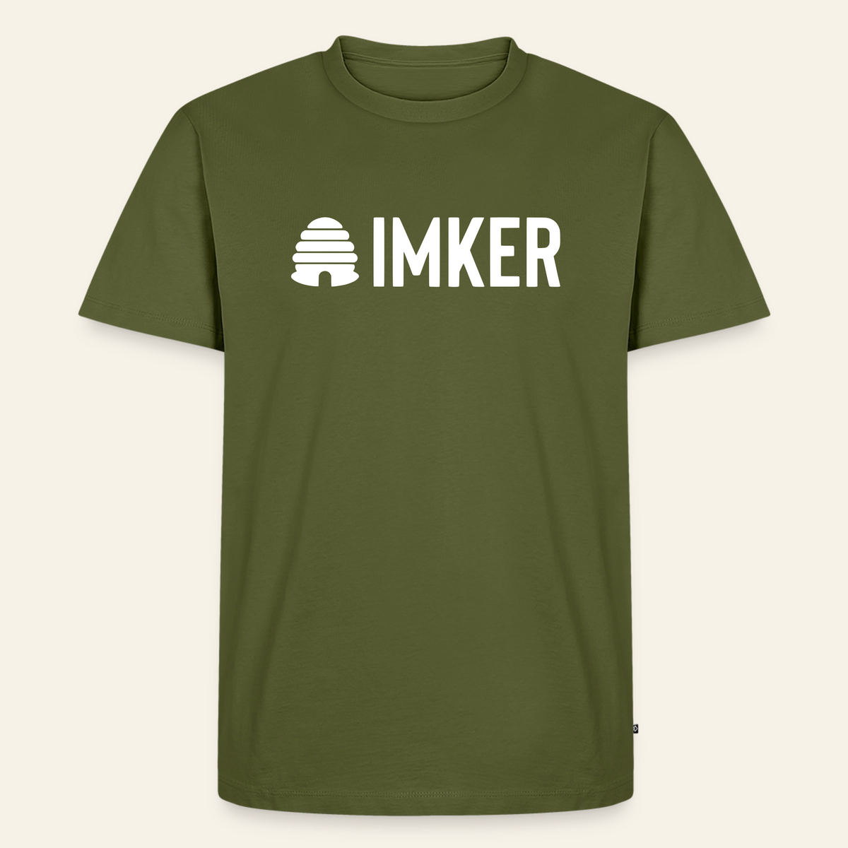 IMKER Hive Prime T-Shirt in Khaki – Vorderseite