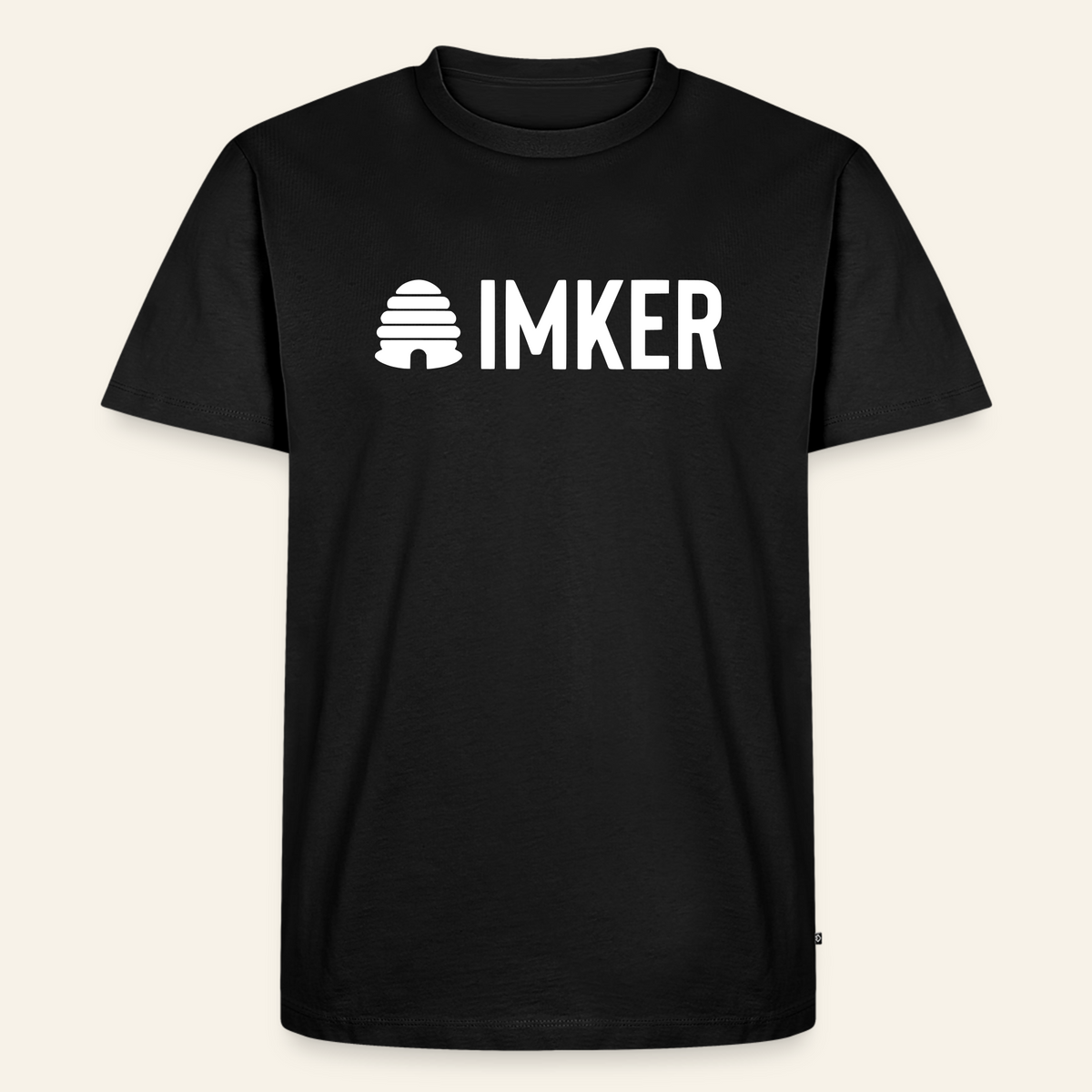 IMKER Hive Prime T-Shirt in Schwarz – Vorderseite