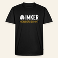 IMKER Hive Büro T-Shirt in Schwarz – Vorderseite