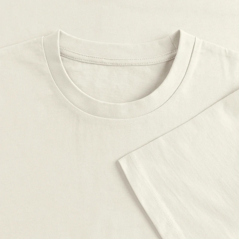 IMKER Hive Prime T-Shirt in Naturweiß – Stoff im Detail