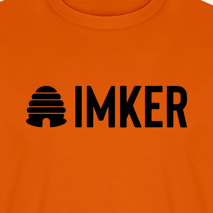 IMKER Hive Prime T-Shirt in Orange – Druck im Detail