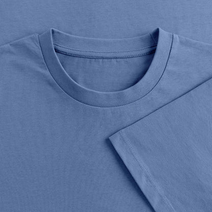 IMKER Hive Prime T-Shirt in Steinblau – Stoff im Detail