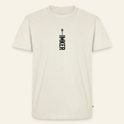 IMKER Honig Alpha T-Shirt in Naturweiß – Vorderseite