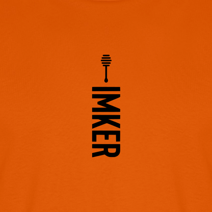 IMKER Honig Alpha T-Shirt in Orange – Druck im Detail
