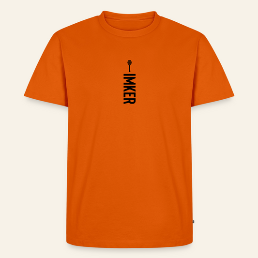 IMKER Honig Alpha T-Shirt in Orange – Vorderseite