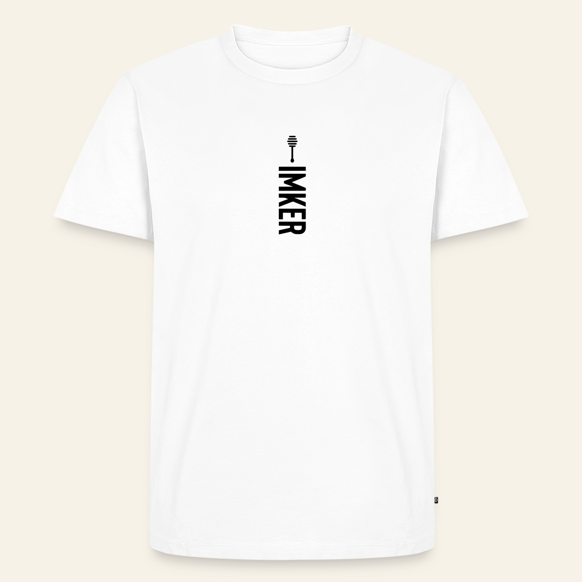 IMKER Honig Alpha T-Shirt in Weiß – Vorderseite