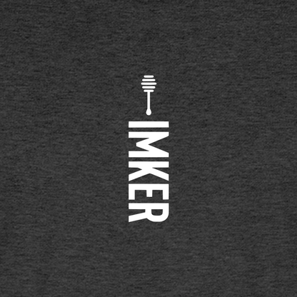 IMKER Honig Alpha T-Shirt in Anthrazit – Druck im Detail