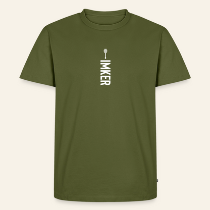 IMKER Honig Alpha T-Shirt in Khaki – Vorderseite
