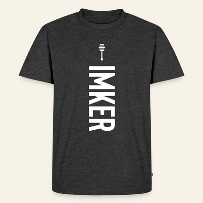 IMKER Honig Charlie T-Shirt in Anthrazit – Vorderseite