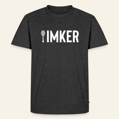 IMKER Honig Prime T-Shirt in Anthrazit – Vorderseite