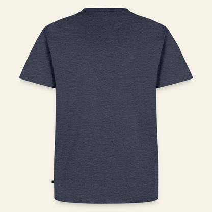 IMKER Honig Büro T-Shirt in Jeansblau – Rückseite ohne Druck