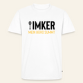 IMKER Honig Büro T-Shirt in Weiß – Vorderseite