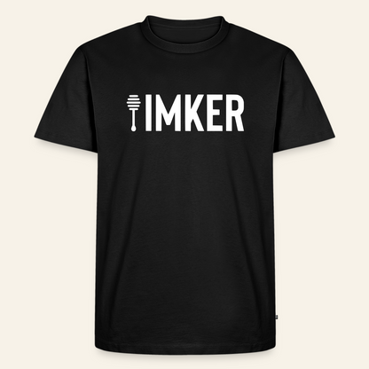 IMKER Honig Prime T-Shirt in Schwarz – Vorderseite